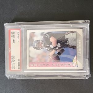 🔥Brett Favre PSA 10 Rookie Card